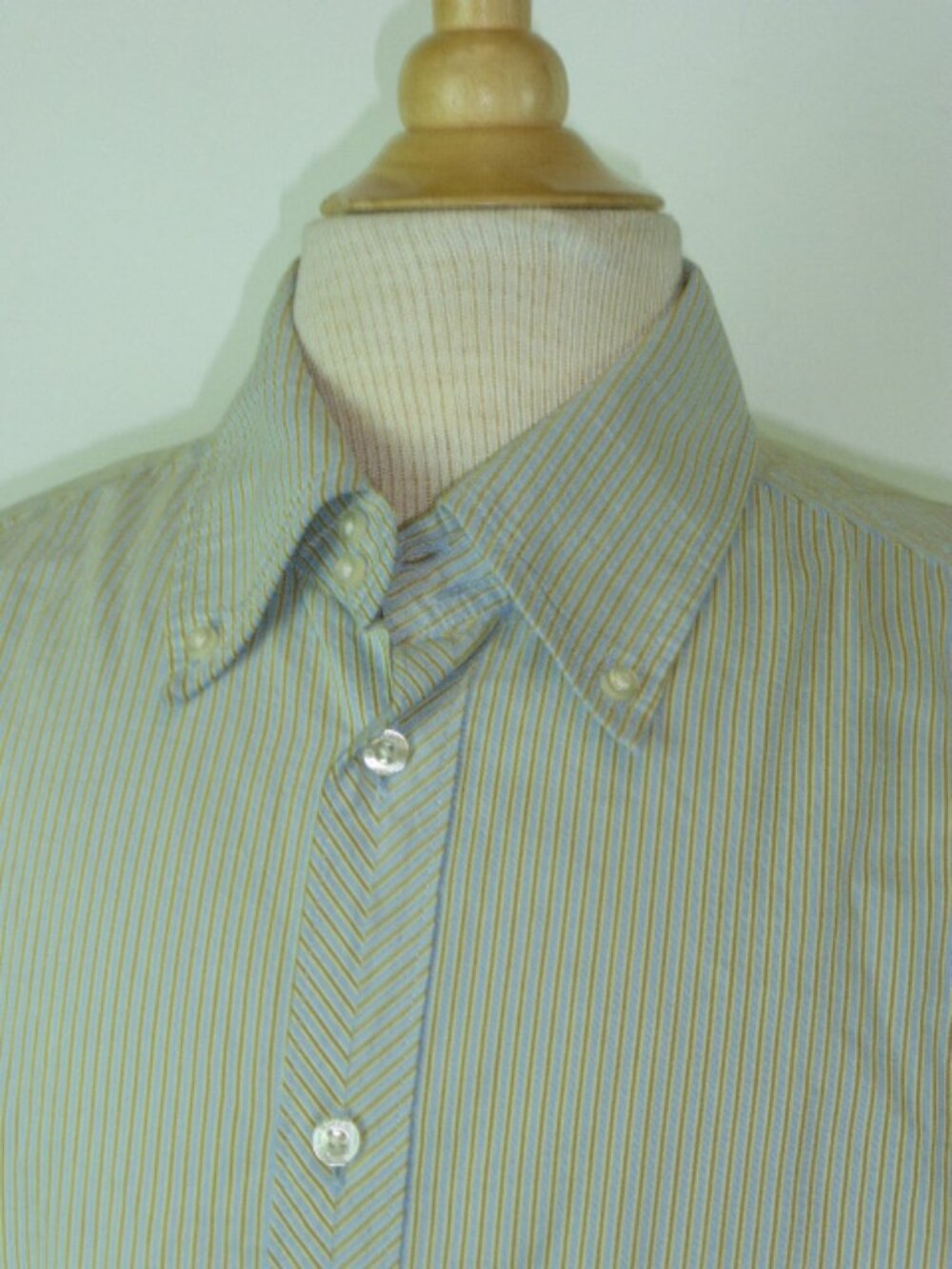 GIORGIO ARMANI AX ARMANI EXCHANGE striped SHIRT M button down collar